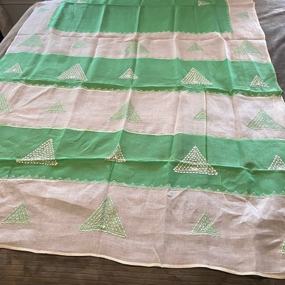 Green Saree